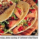beef steak tacos