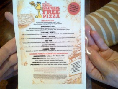 Gluten Free Menu at Mellow Mushroom