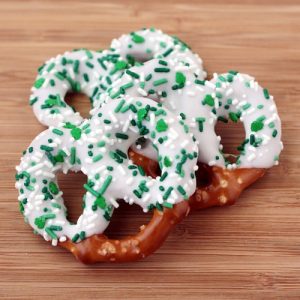 St Patricks Day Chocolate Covered Pretzels St Patricks Day Treat