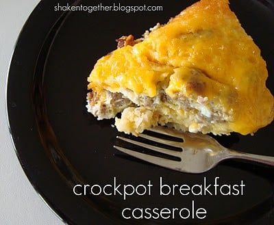 Crockpot Breakfast Casserole