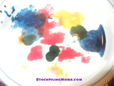 Food Color and Milk Experiment