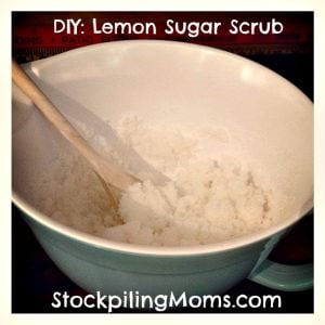 Lemon Sugar Scrub How to make your own Lemon Sugar Scrub