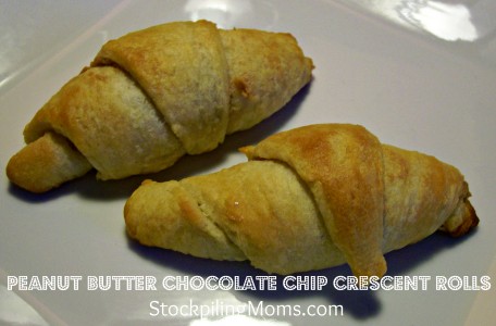 Peanut Butter Chocolate Chip Crescent Rolls 2
