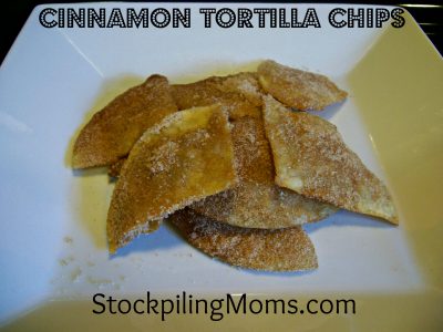 Cinnamon Tortilla Chips