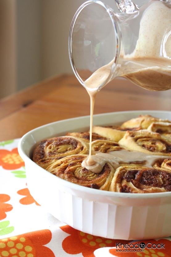 Pumpkin Cinnamon Rolls