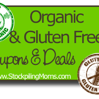 Organic & Gluten Free Coupons and Deals