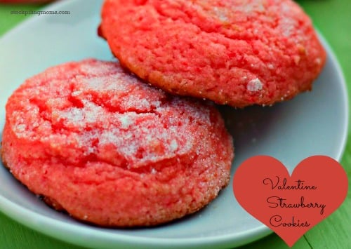 Valentine Strawberry Cookie