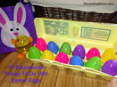 10 Educational Things To Do With Easter Eggs