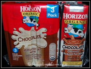 Horizon Organic Milk Singles, 3 pack - $.99!